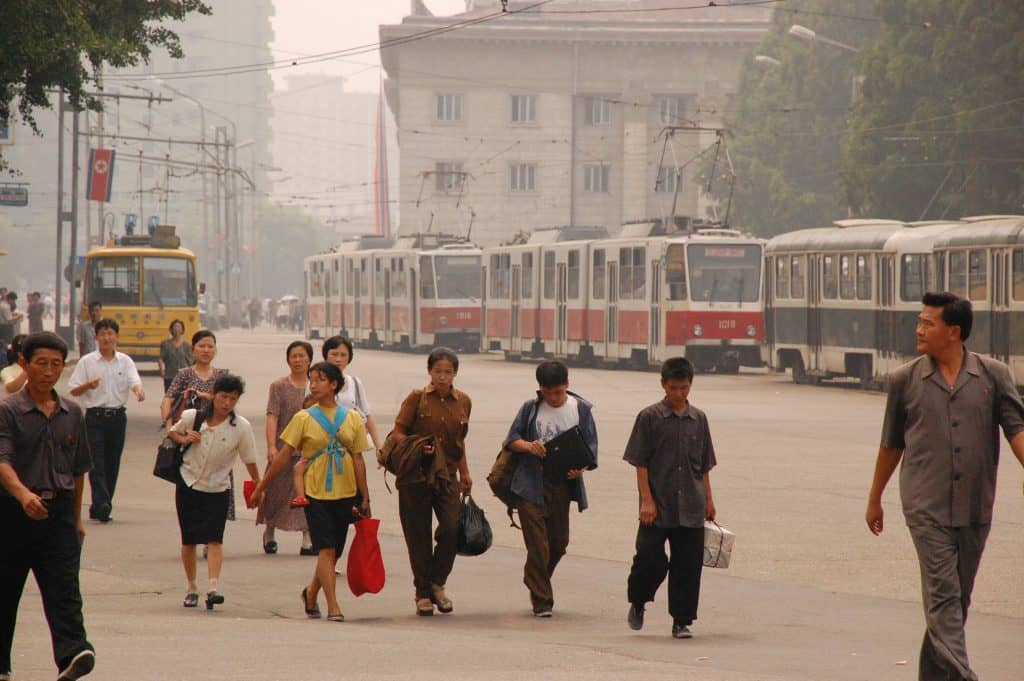 North Korea street photography DPRK